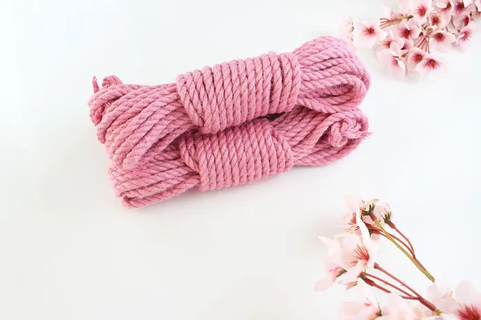 Cute Cruelty Vibrators | Pink Jute Rope