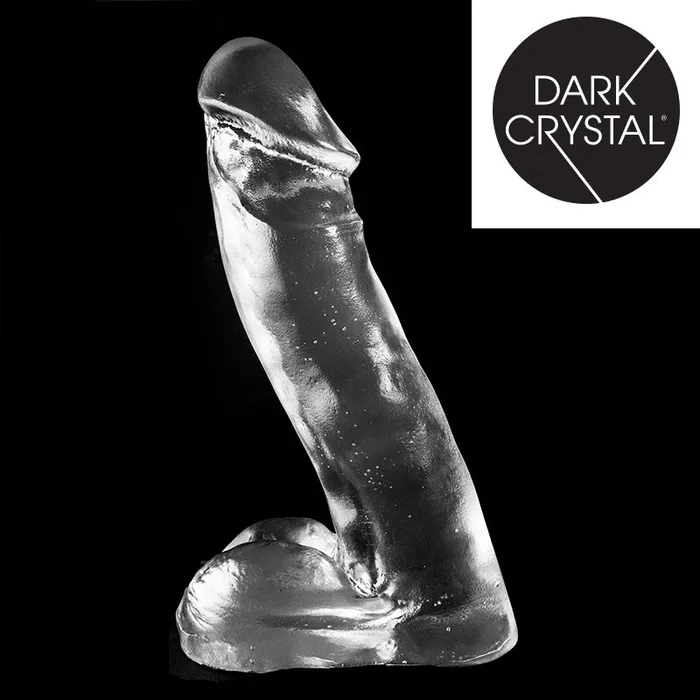 Dark Crystal Dildos | Dark Crystal - XXL Dildo - 38 x 8 cm - Transparant