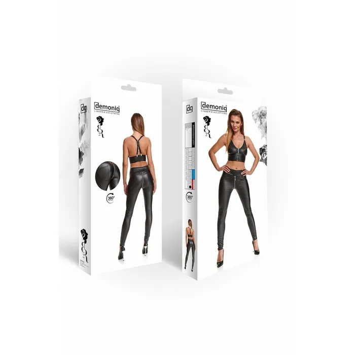 Demoniq Vibrators | Leggings Demoniq L Nero