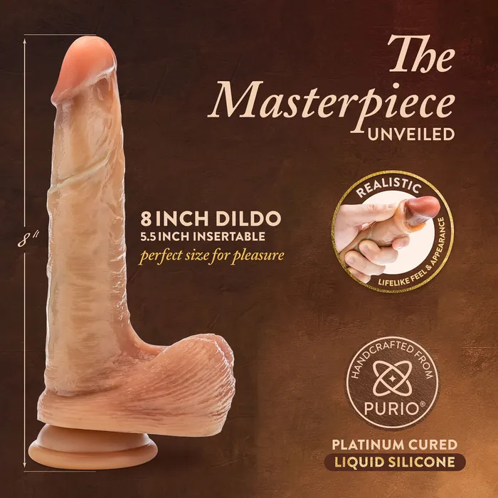 Dildos | Blush Dildo Realistico Blush Renaissance Davinci Silicone (14 cm)