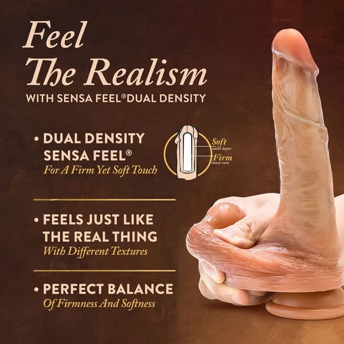 Dildos | Blush Dildo Realistico Blush Renaissance Davinci Silicone (14 cm)