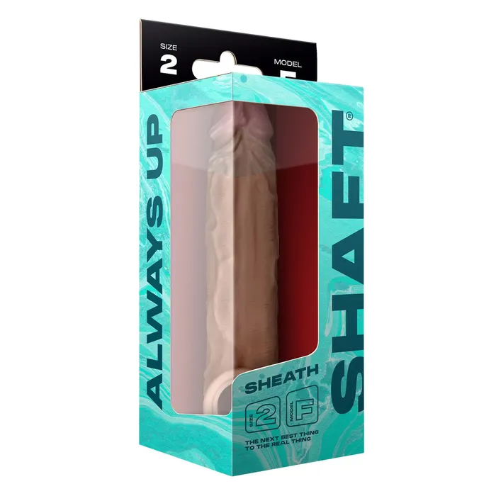 Dildos | Cover per pene Shaft Model F Marrone Ø 4,8 cm - Shaft