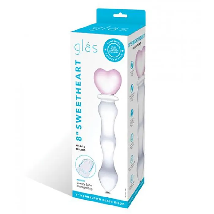 Dildos Glas 8 Inch Sweetheart Glass Dildo