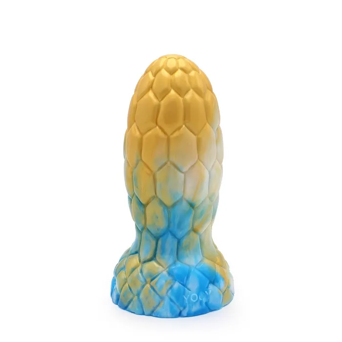 Dildos Kiotos Monstar Kiotos Monstar Buttplug Alien Egg 175 x 75 cm Tie Dye GoudBlauw