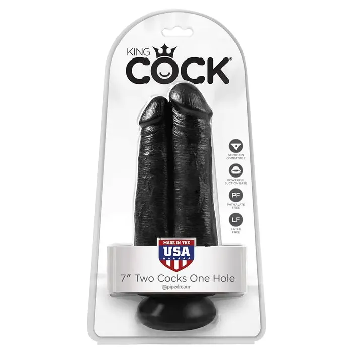 Dildos Pipedream King Cock Two Cocks One Hole