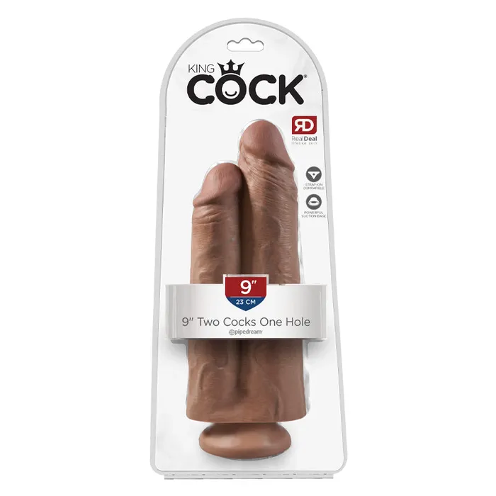 Dildos | Pipedream King Cock Two Cocks One Hole