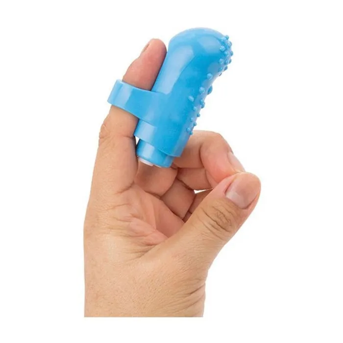 Dildos | Vibratore da Dito Charged FingO Blu The Screaming O Charged - The Screaming O