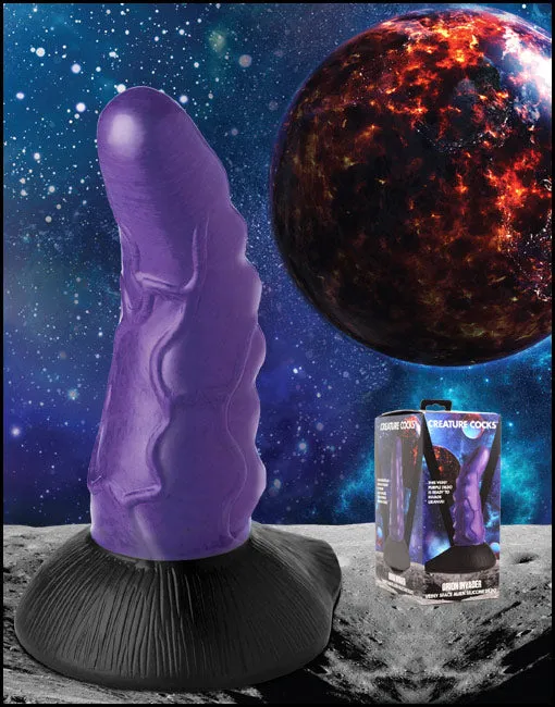 Dildos | XR PLAY HARD Orion Invader Veiny Space Alien Silicone Dildo