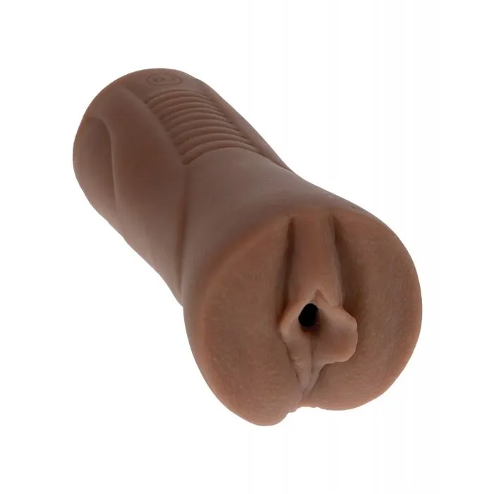 Doc Johnson Male Sex Toys | Signature Strokers Honey Gold Ultraskyn Stroker