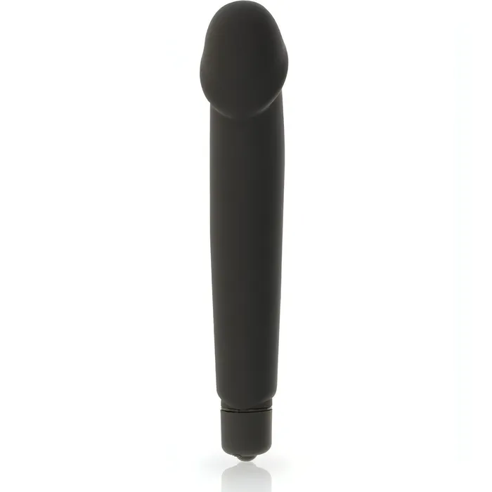 Dolce Vita Vibratore Design a forma fallica - Silicone, 7 modalità di vibrazione diverse, Nero | Female Sex Toys