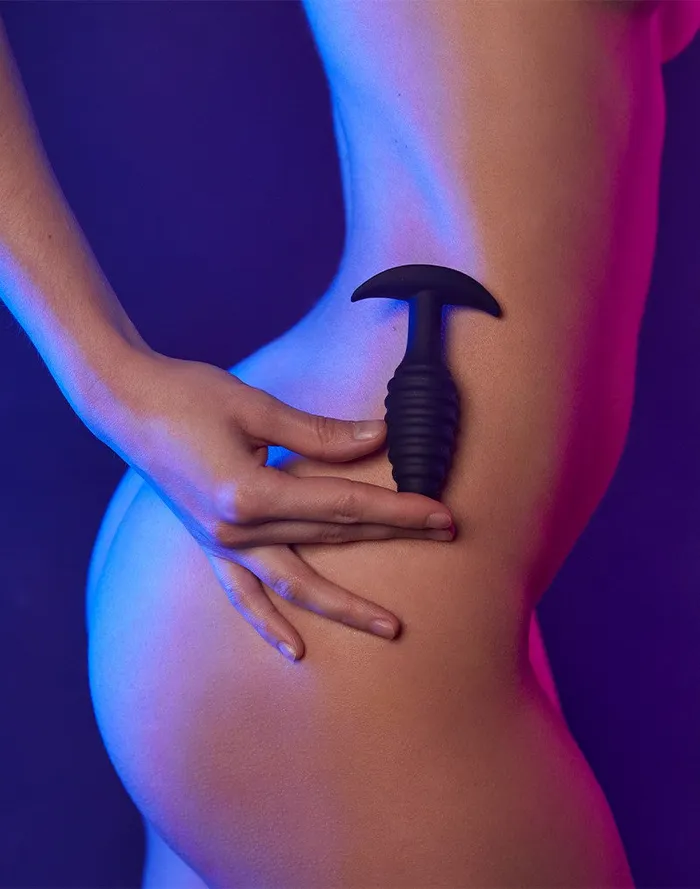 Dorcel - Buttplug - Spiraalvormige Buttplug - Anaal Speeltje - Siliconen - Zwart | Dorcel Vibrators