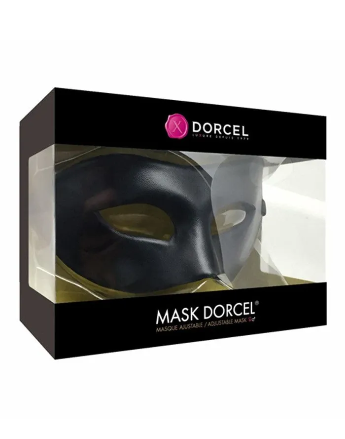 Dorcel - Eyes Wide Shut - Masker - Verstelbaar - Kunstleer - Zwart | Dorcel Vibrators