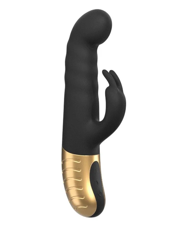 Dorcel Gstormer Stotende Rabbit Vibrator Zwart Dorcel Vibrators