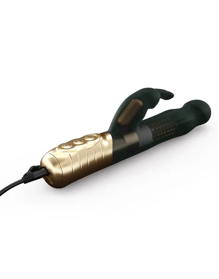 Dorcel Vibrators | Dorcel - Baby 2.0 - Tarzan Vibrator - Zwart/Goud