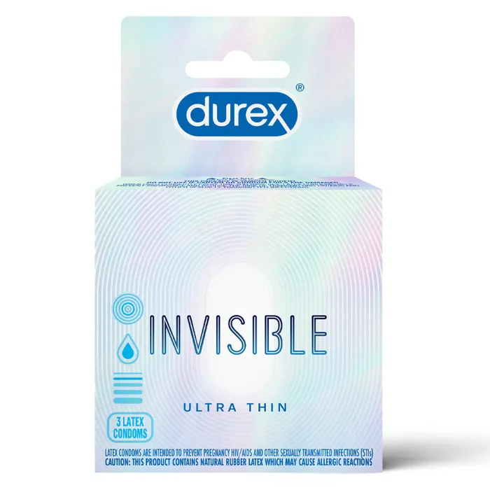 Durex Invisible Thin Condoms Durex Vibrators