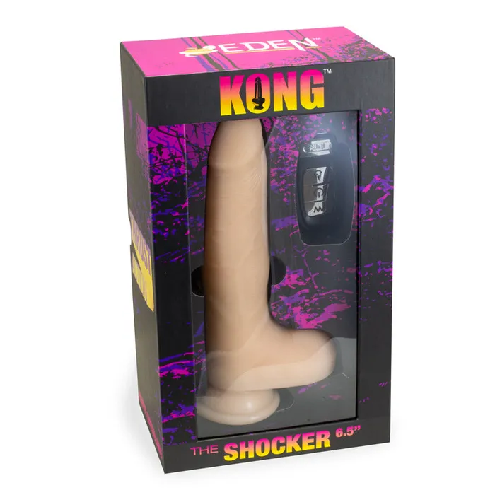 Eden Novelties Dildos | Kong The Shocker Thrusting and Thumping Remote-Controlled Dong