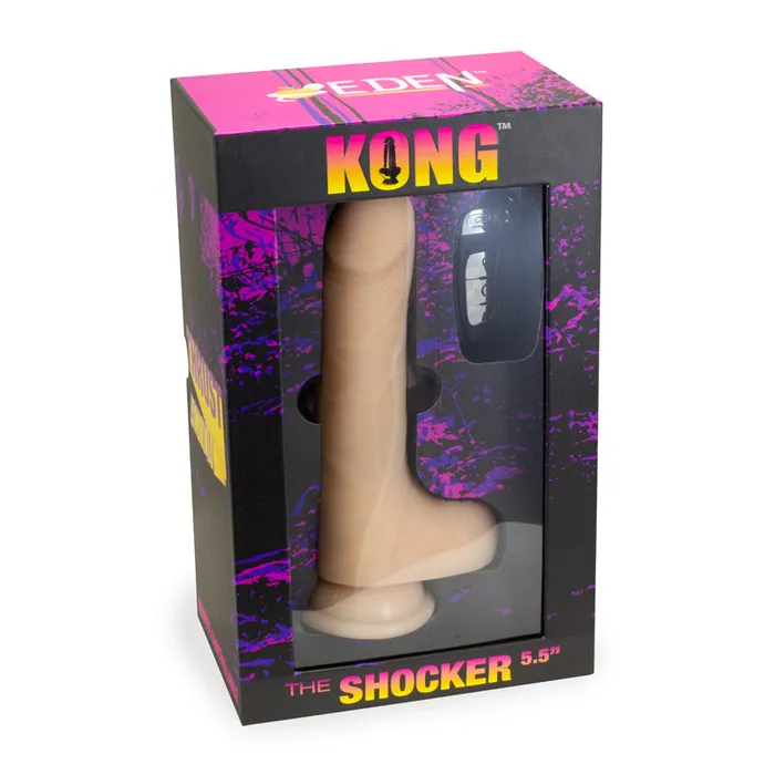 Eden Novelties Dildos | Kong The Shocker Thrusting and Thumping Remote-Controlled Dong