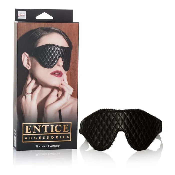 Entice Blackout Eyemask California Exotic Vibrators