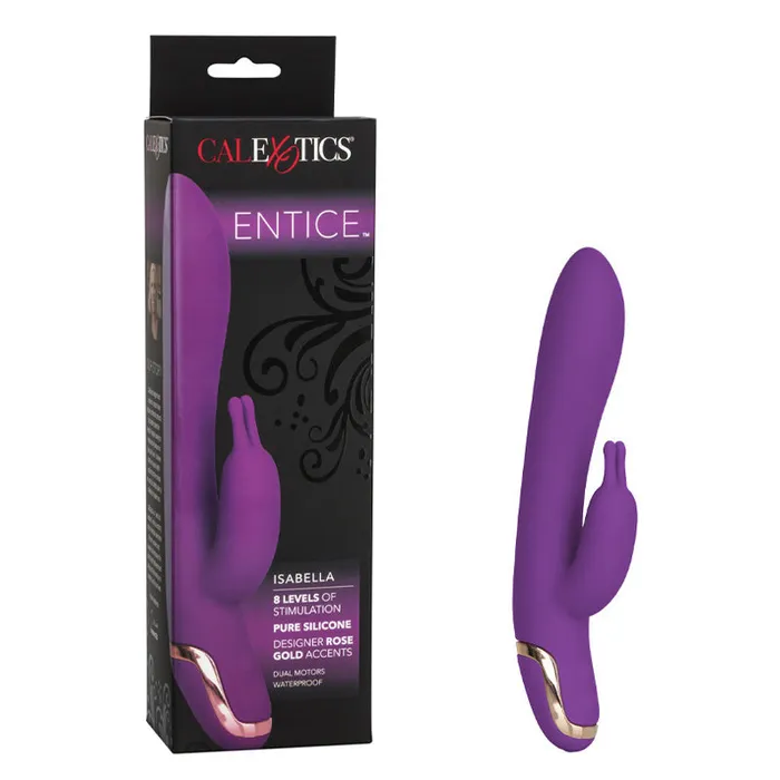 Entice Isabella Rabbit Vibrator California Exotic Female Sex Toys