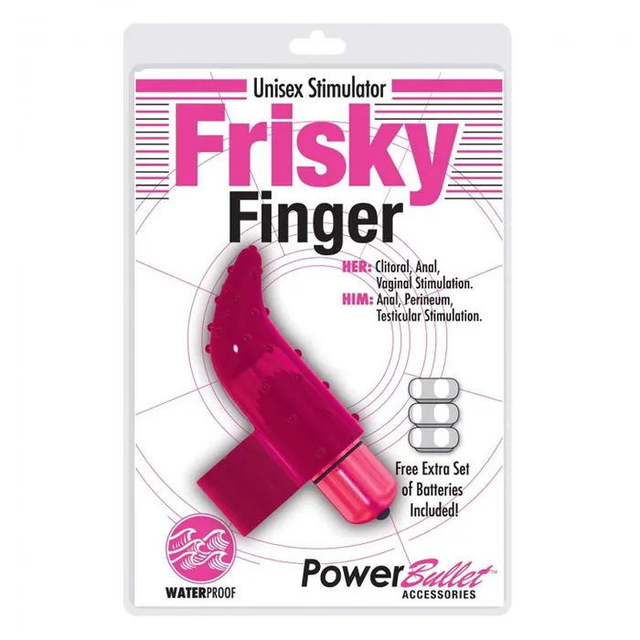 Female Sex Toys BMS Enterprises Frisky Finger Bullet Stimulator