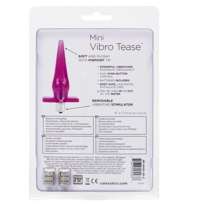 Female Sex Toys | California Exotic Mini Vibro Tease