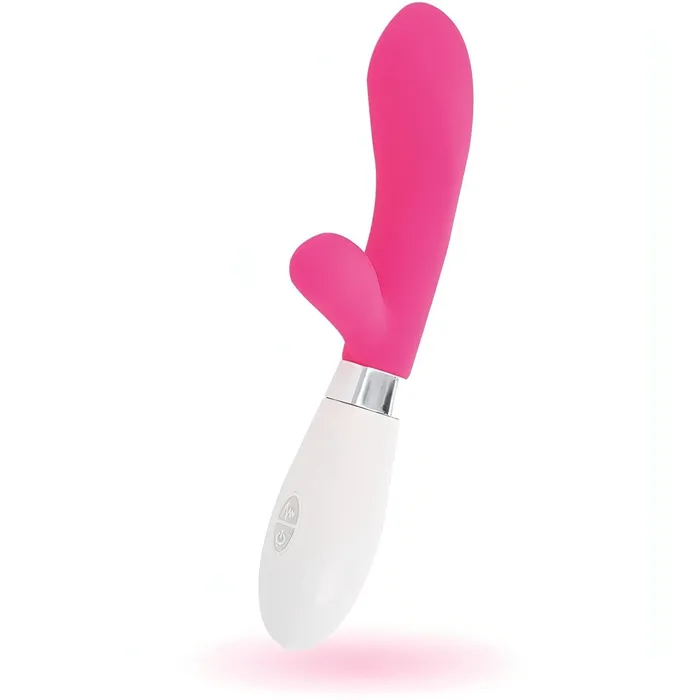 Female Sex Toys | Glossy Vibratore Rabbit Jackson 10 modalità di vibrazione - Rosa, Silicone medicale