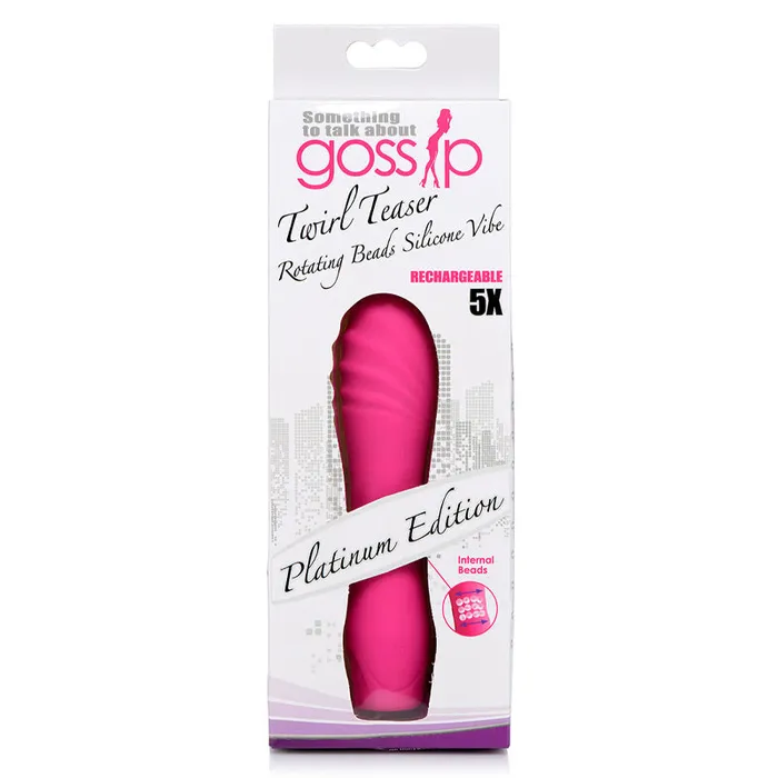 Female Sex Toys Gossip Twirl Teaser Rotating Vibrator Curve Novelties