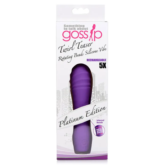 Female Sex Toys | Gossip Twirl Teaser Rotating Vibrator - Curve Novelties