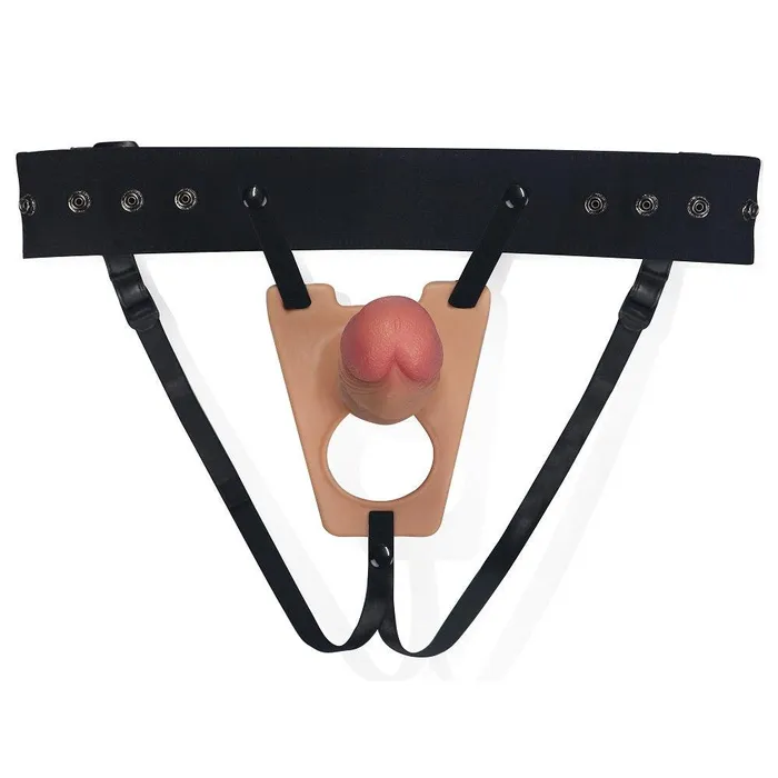 Female Sex Toys | Lovetoy Lovetoy - Rodeo Strap On Dildo Pegging Harnas Met ruimte Voor Balzak Rodeo G8 - Lichte Huidskleur