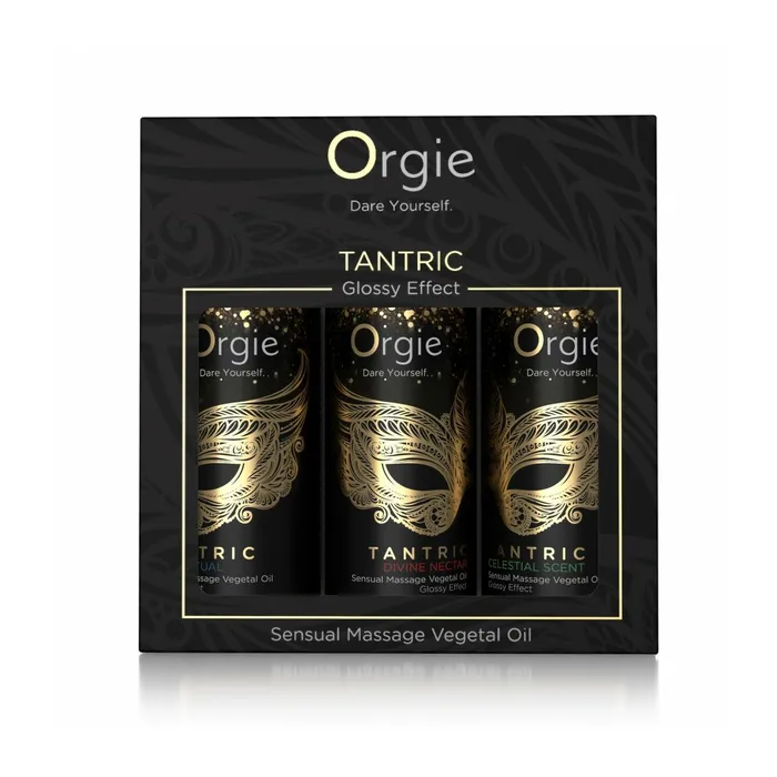 Female Sex Toys Orgie Olio per Massaggio Erotico Orgie Tantric Mini 30 ml x 3