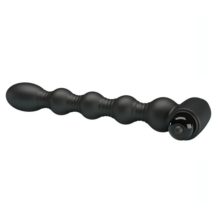 Female Sex Toys | Palline Anali Vibranti in Silicone Medicale - 10 modalità di vibrazione diverse, Nero - Pretty Love