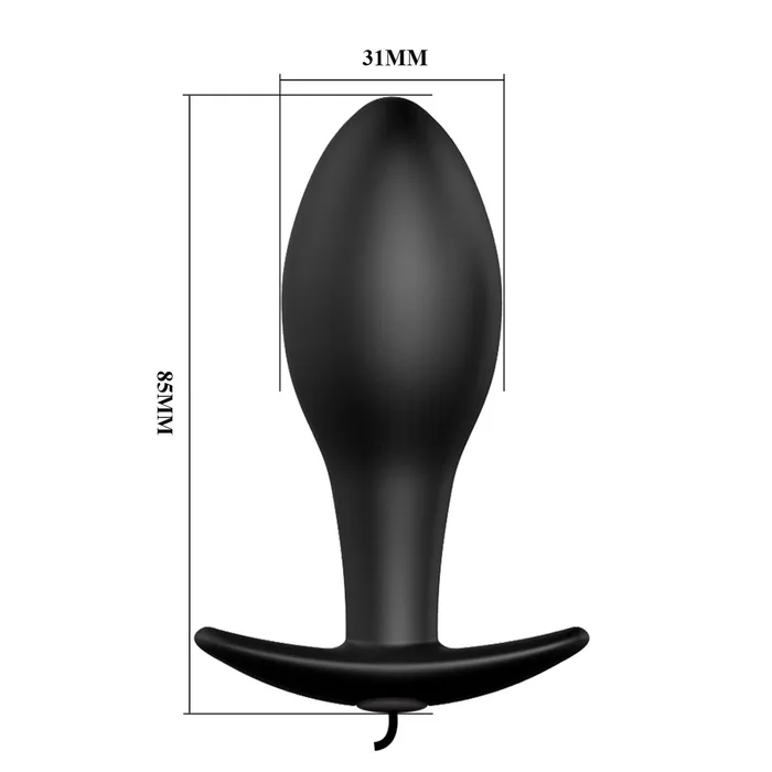 Female Sex Toys | Plug anale design in silicone - 12 modalità di vibrazione - Pretty Love