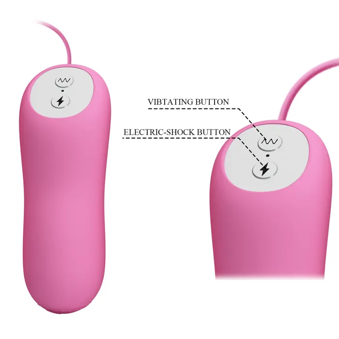 Female Sex Toys | Pretty Love Pinze per capezzoli in silicone con vibrazione ed elettrostimolazione