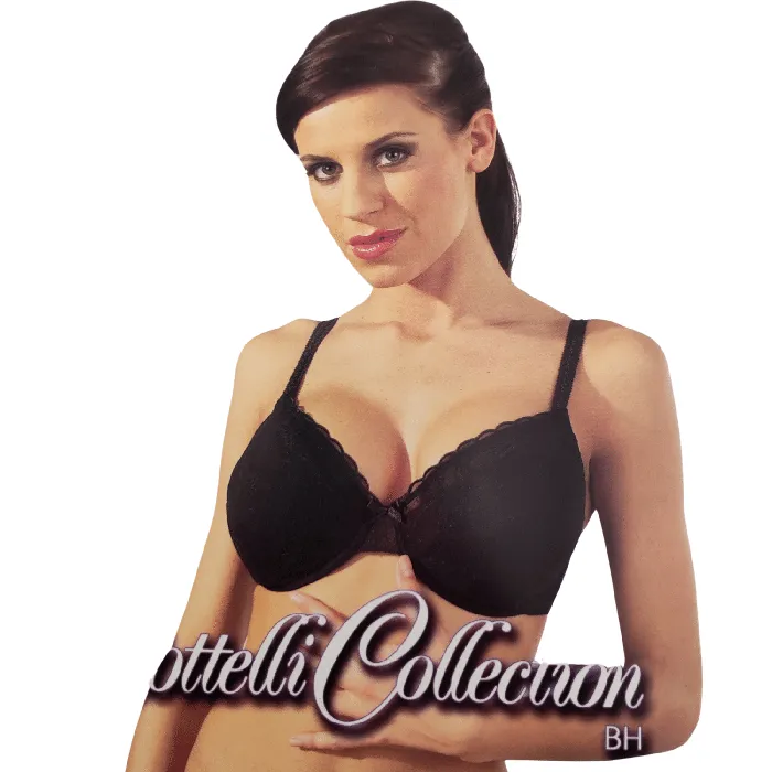 Female Sex Toys Reggiseni Reggiseno nero in raso 85D Settima