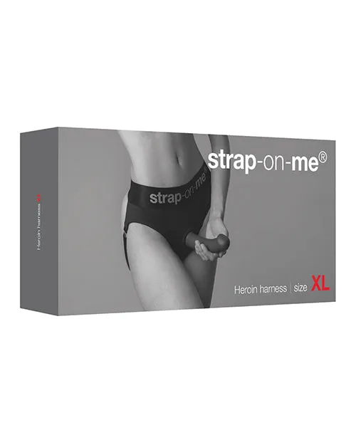 Female Sex Toys StrapOnMe Strap On Me Heroine Harness Black XL