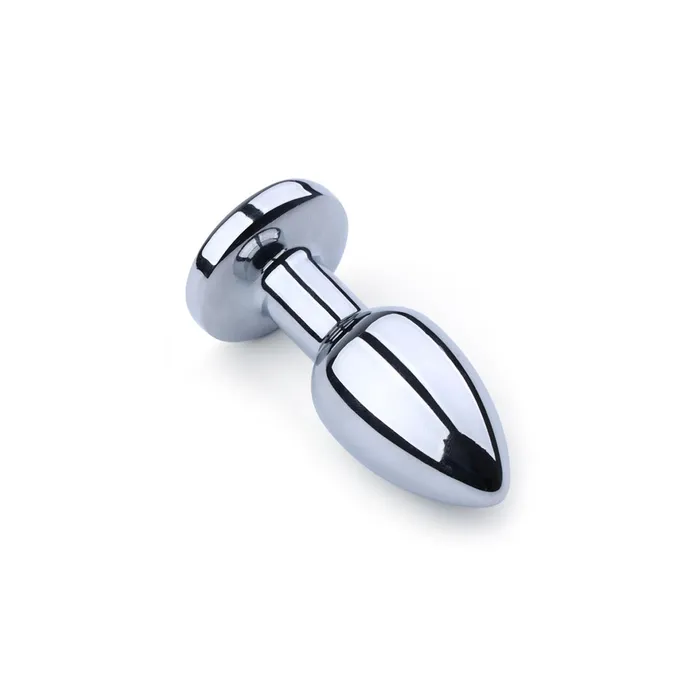 Female Sex Toys | Vibrerende Buttplug met LED lampjes in 3 kleuren - Aluminium - Kiotos