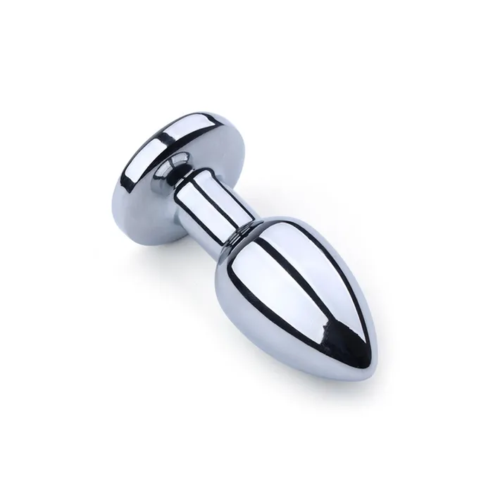 Female Sex Toys | Vibrerende Buttplug met LED lampjes in 3 kleuren - Aluminium - Kiotos