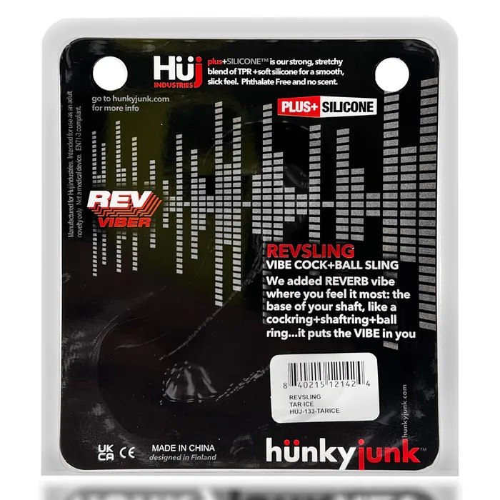 Hünkyjunk - Revsling - Vibrerende Cocksling - Transparant | Hünkyjunk Vibrators