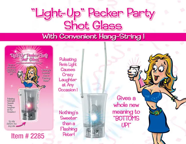 Hott Products Dildos Hang String Light Up Shot Glass