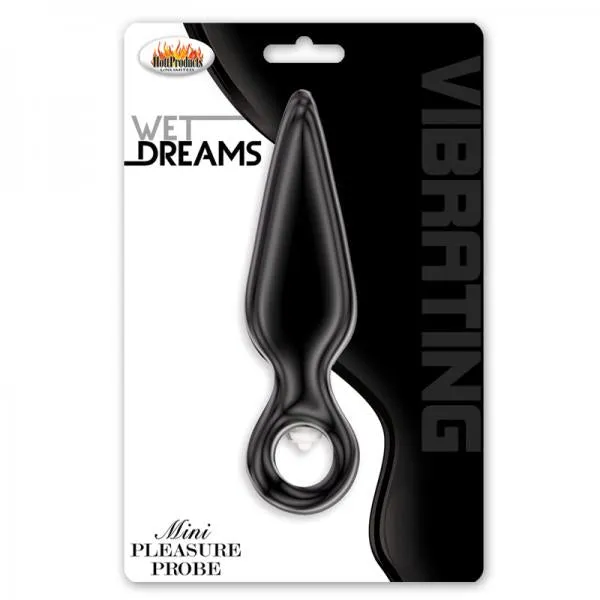 Hott Products Wet Dreams Mini Pleasure Probe Black Anal