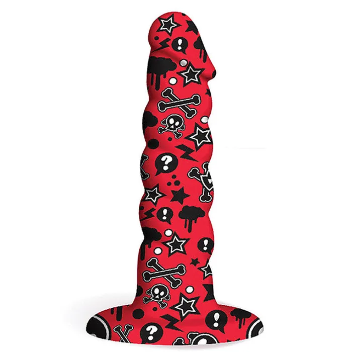 Icon Brand Dildos | Goth Girl Twisted Silicone Dildo