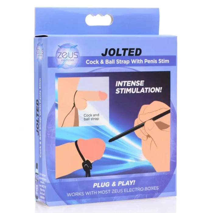 Jolted Cock Ball Strap With Penis Stim XR Brand Male Sex Toys