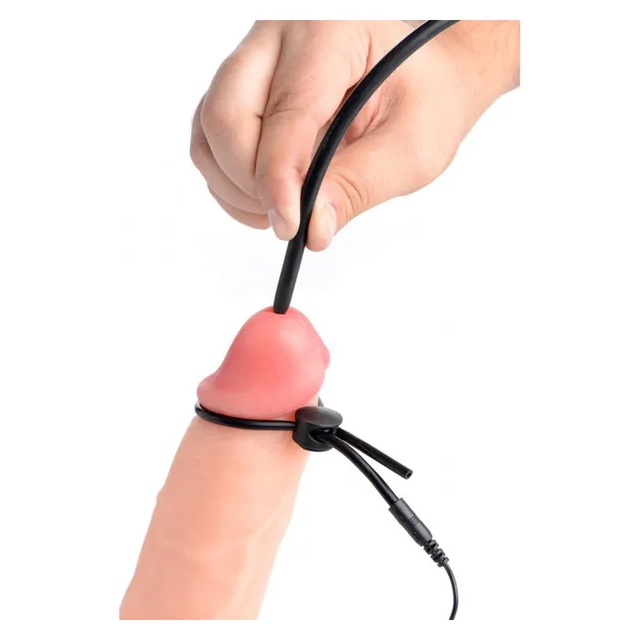 Jolted Cock & Ball Strap With Penis Stim | XR Brand Male Sex Toys