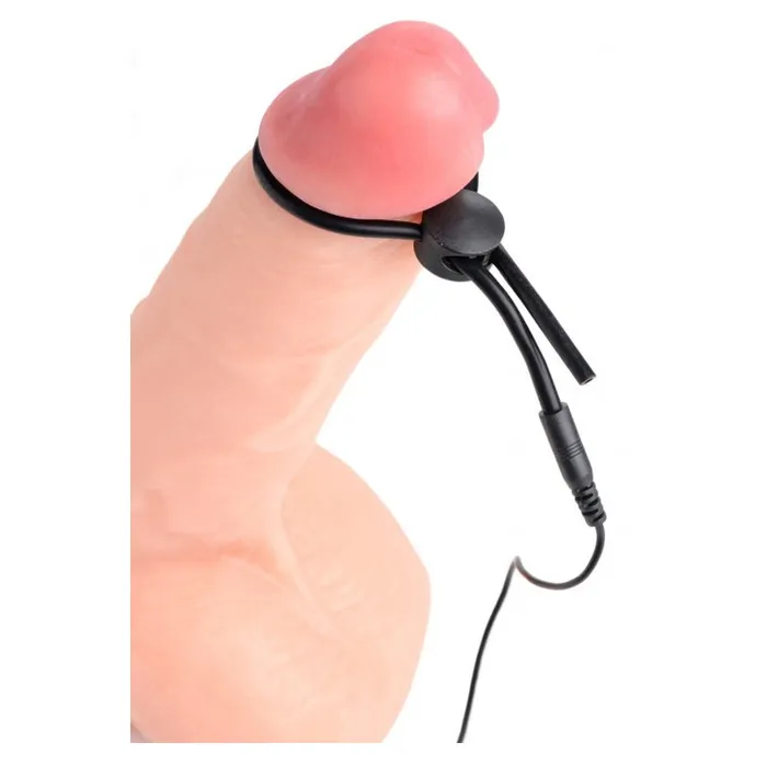 Jolted Cock & Ball Strap With Penis Stim | XR Brand Male Sex Toys