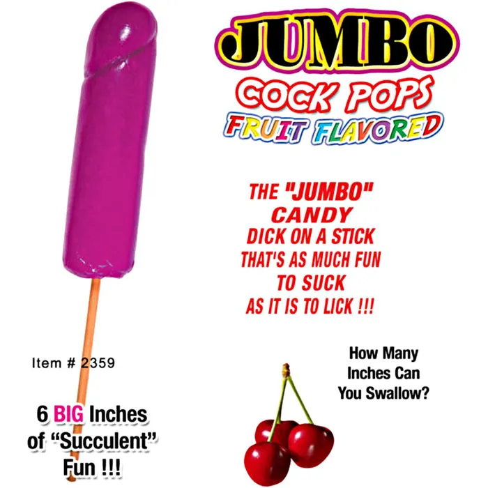 Jumbo Cock Pops | Hott Products Dildos