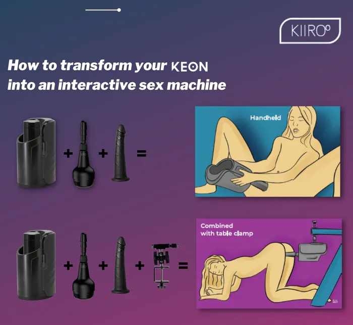 Kiiroo Kiiroo - Tafelklem Voor Keon Masturbator | Male Sex Toys