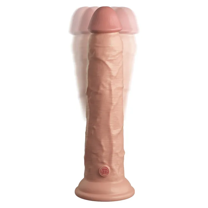 King Cock Elite Dual Density Vibe Silicone Cock | Pipedream Female Sex Toys