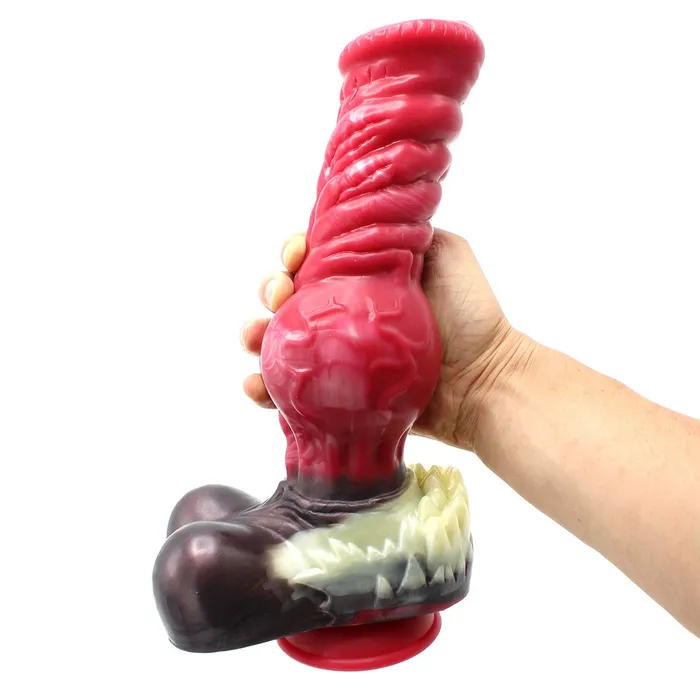 Kiotos Monstar - Amazing Dildo Beast 82 - Siliconen - Lengte 34 cm - Diameter 10 cm | Kiotos Monstar Dildos