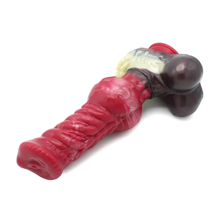 Kiotos Monstar - Amazing Dildo Beast 82 - Siliconen - Lengte 34 cm - Diameter 10 cm | Kiotos Monstar Dildos