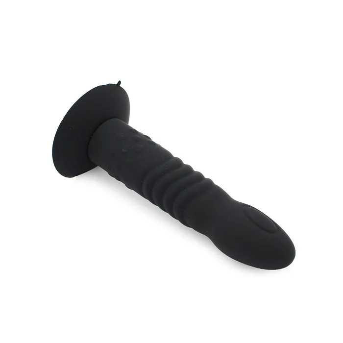 Kiotos - Siliconen Dildo Nr. 3 Met Zuignap & geschikt Voor strap-ons - Zwart | Kiotos Female Sex Toys